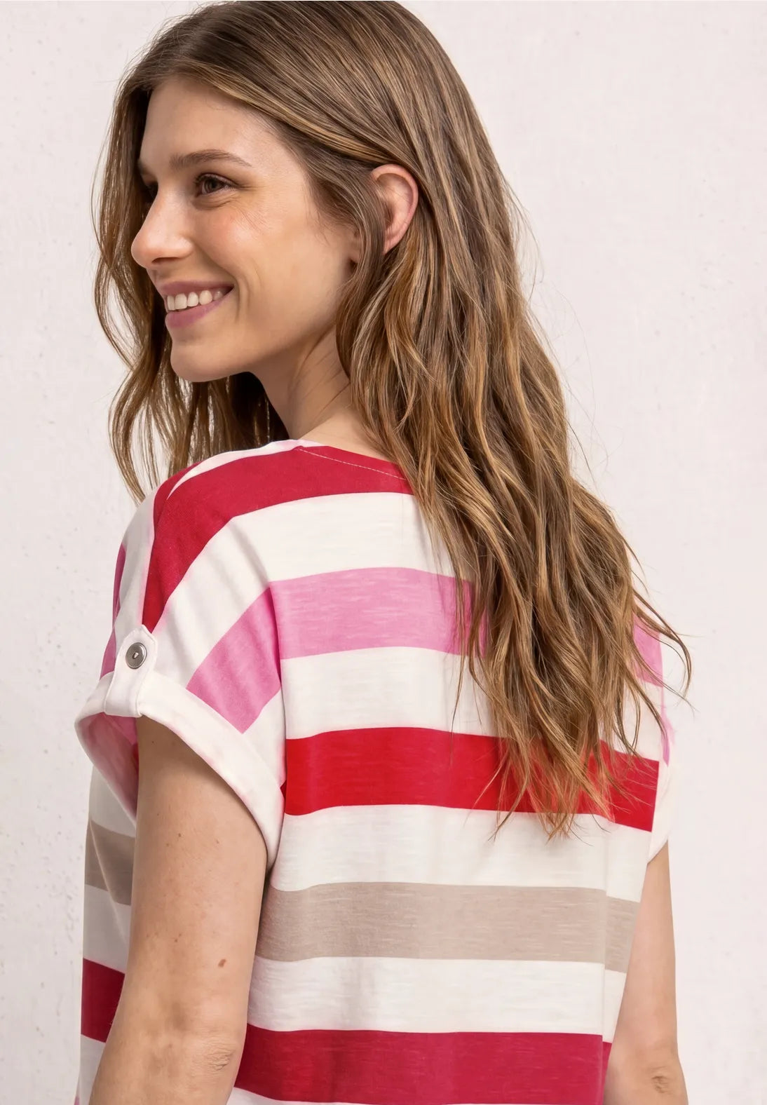 Street One Button T-Shirt 325098