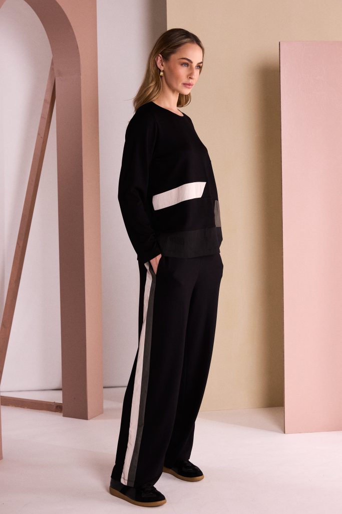 Naya Trousers Panel Seams Naw26327