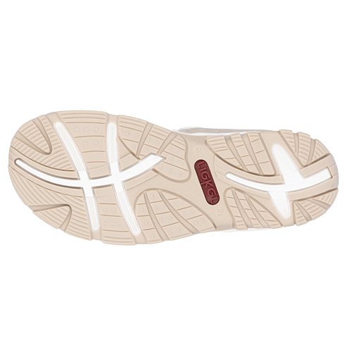Rieker Soft Pink Comfort Velcro Sandal