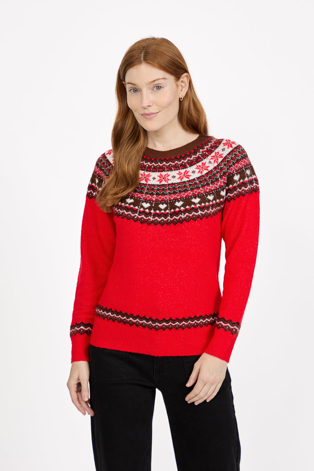 Mudflower Fairisle Knit Su-26fm-361