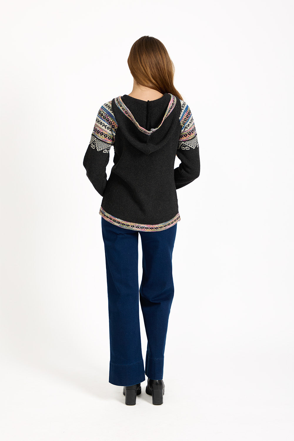 Fairisle Knit Hoody