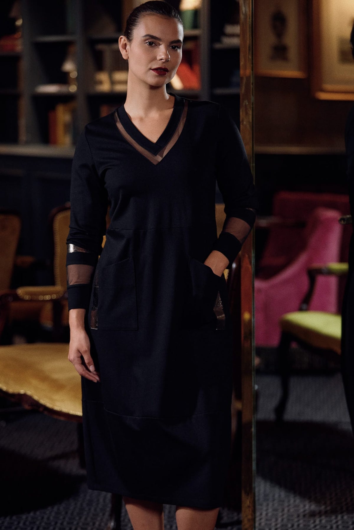 Peruzzi Bronze Dress W26171