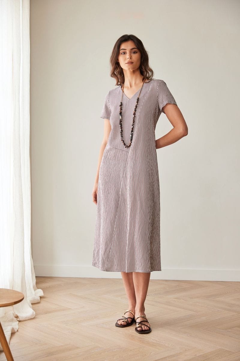 Peruzzi Candy Stripe Dress