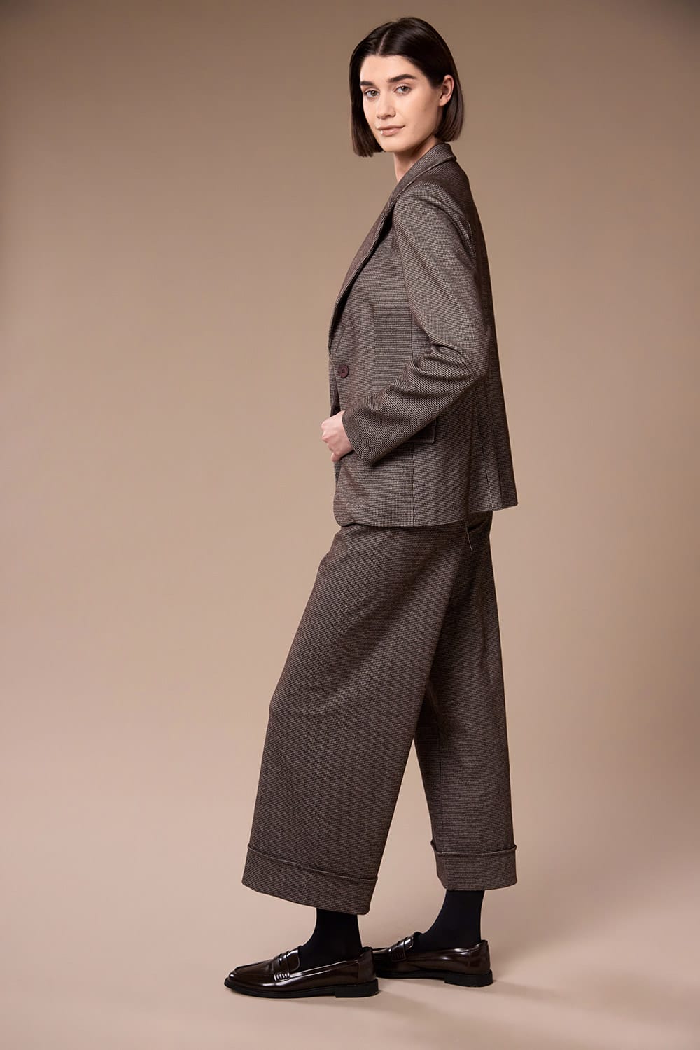 Peruzzi Mini Houndstooth Trousers W26507