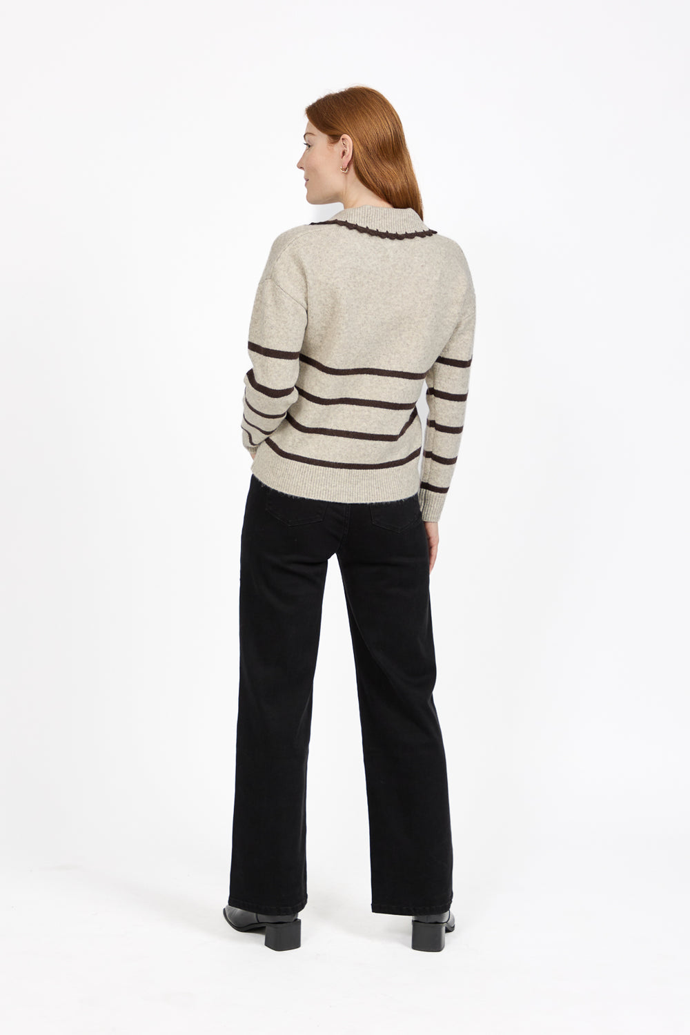 Collar Knit Su-26fm-310
