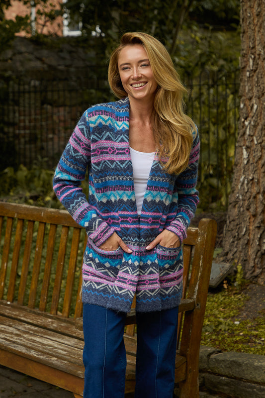 Olivia Cardigan Blue