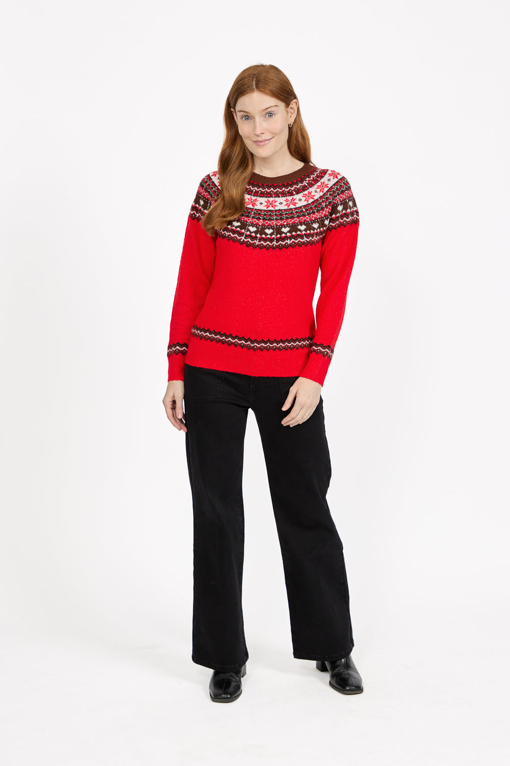 Mudflower Fairisle Knit Su-26fm-361