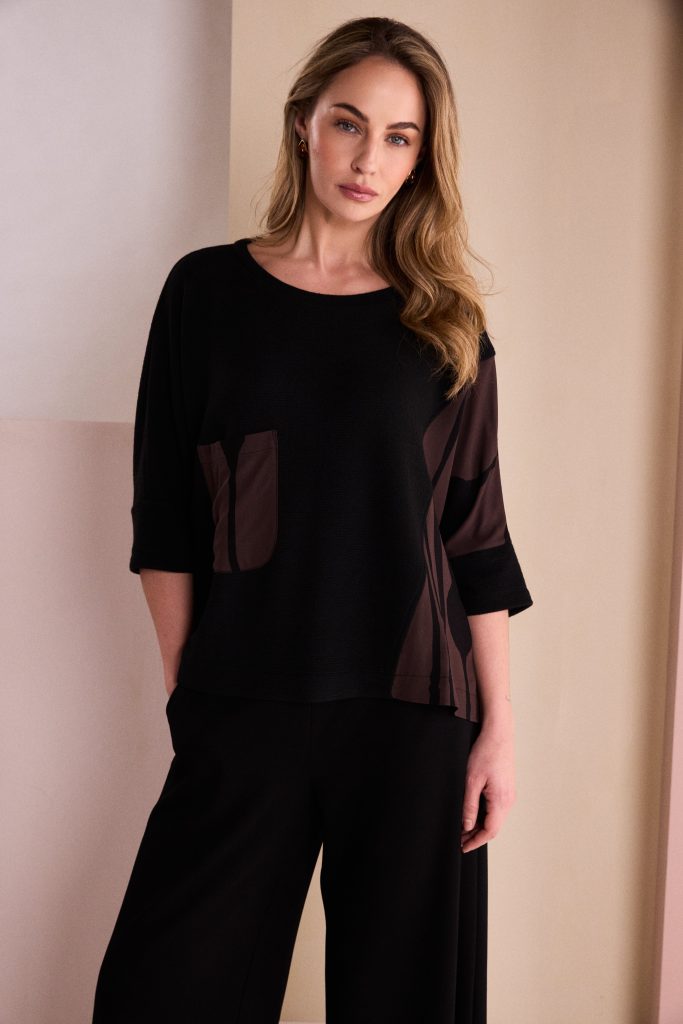 Naya Print Section Top Naw26217