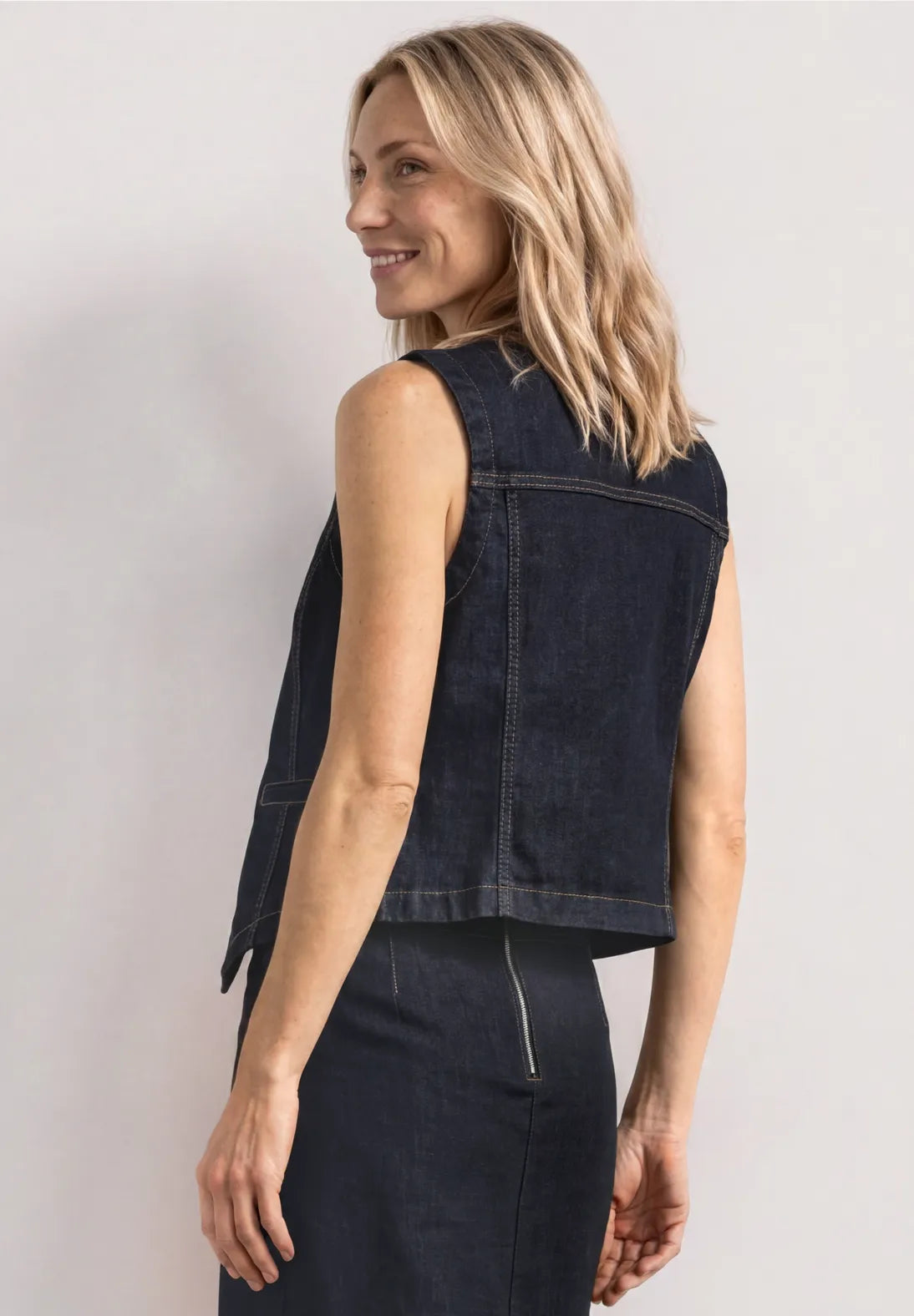 Street One Denim Vest 220335