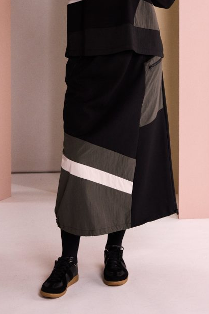Naya Skirt Colour Angle Panels Naw26172