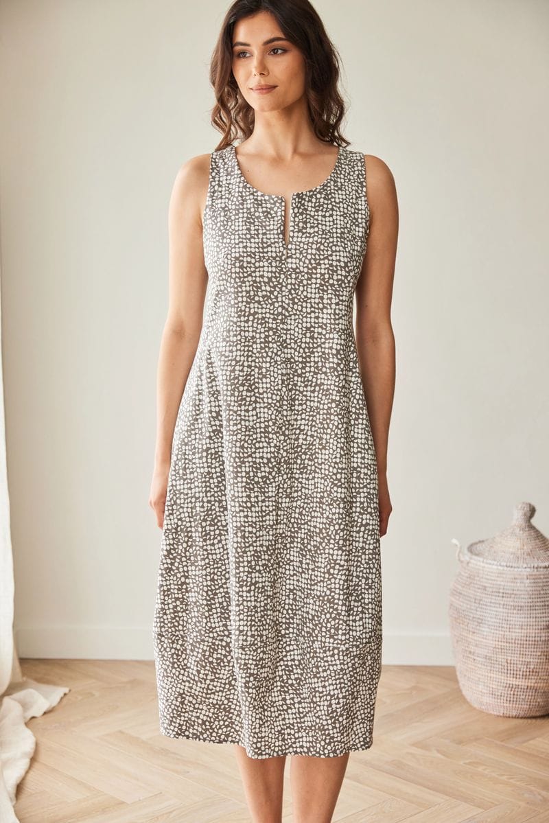 PERUZZI PRINT TECH DRESS