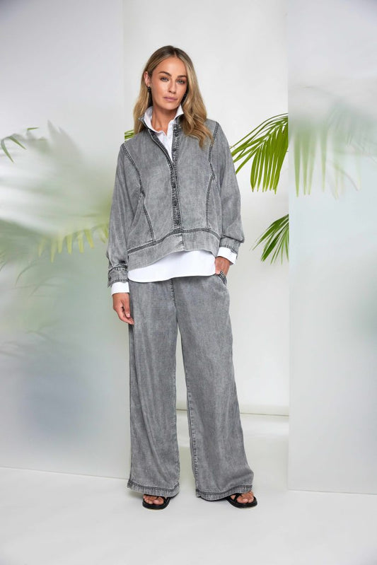 Naya Wash Effect Tencel Jacket Nas26140