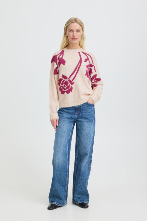BY Omea Flower Knit 20819172