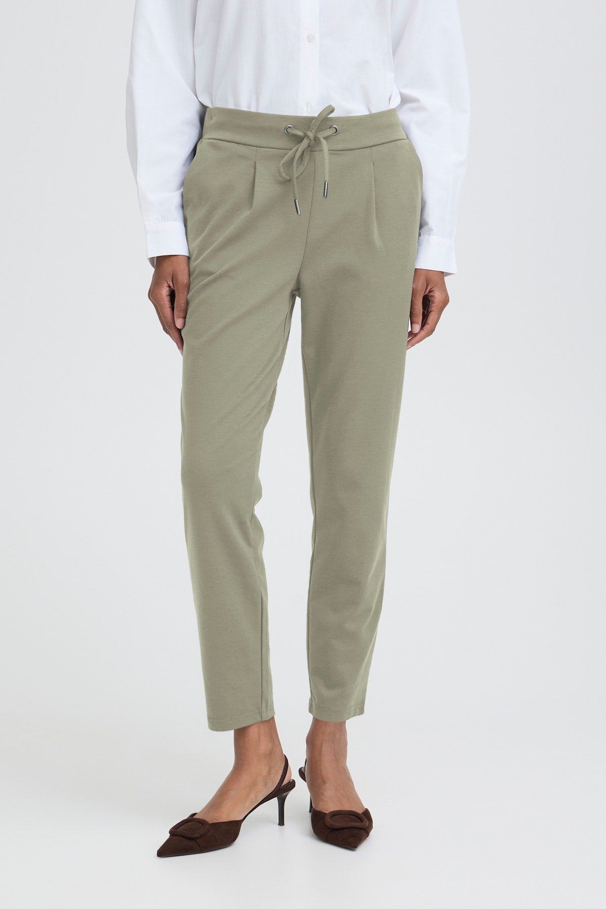 BY RIZETTA CROP TROUSERS
