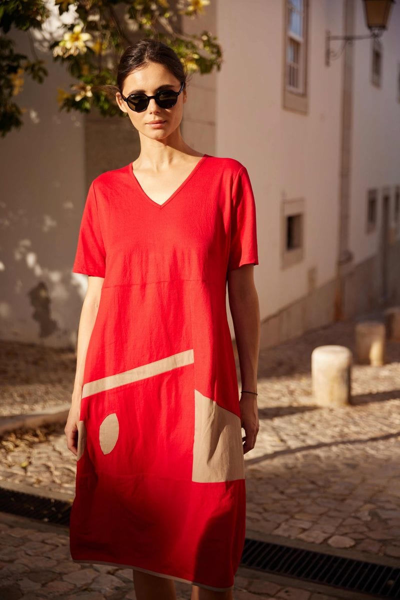 PERUZZI OVAL CUT OUT DRESS