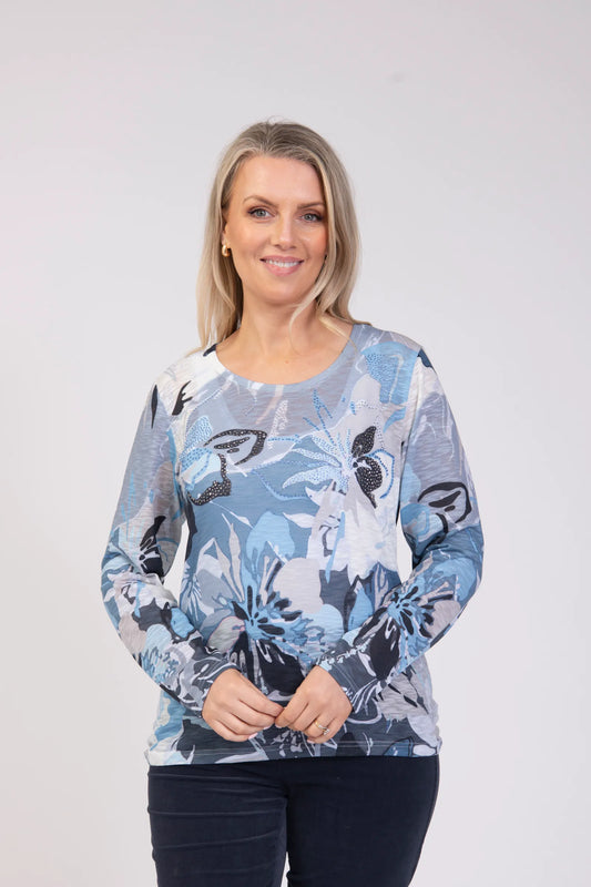 Jessica Graaf Floral Print Top Jg32541