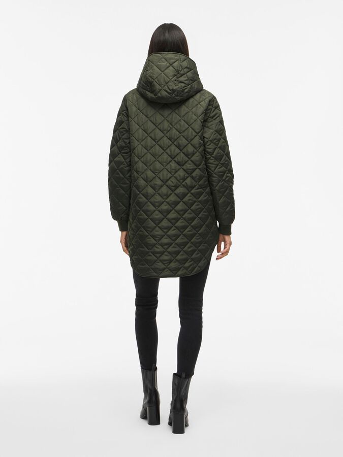 Vila Quilted Coat Olive