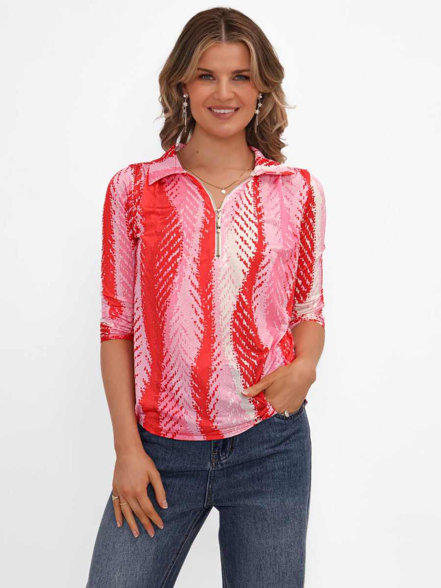 Kate & Pippa Zip Top