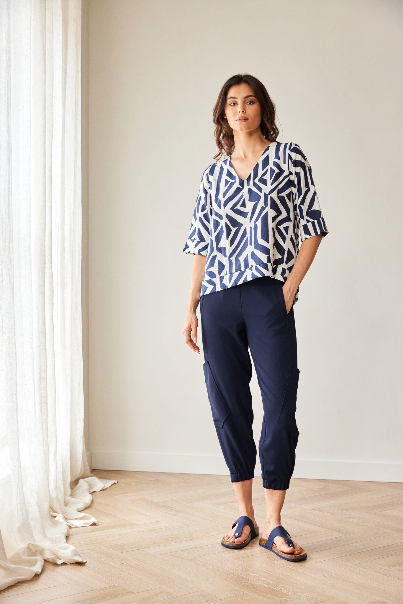 Peruzzii Geo Print Top S26524