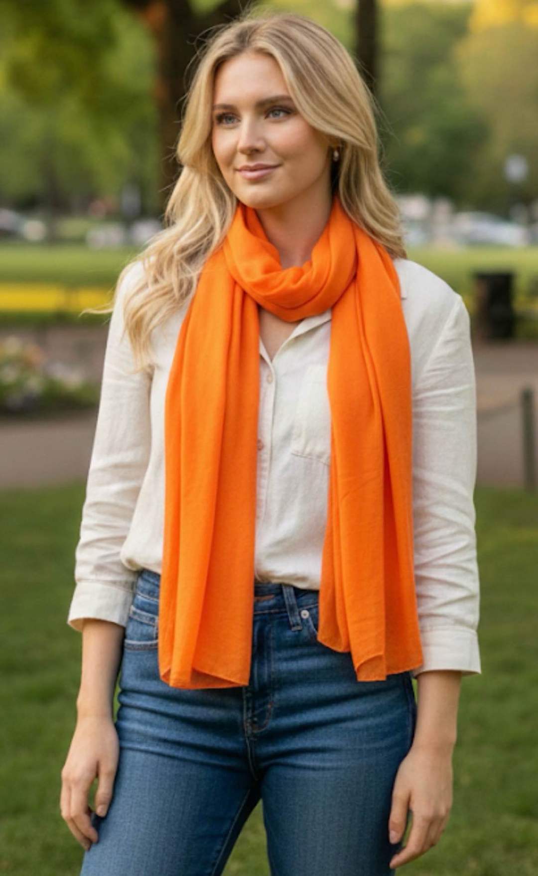 Plain Scarf F1600