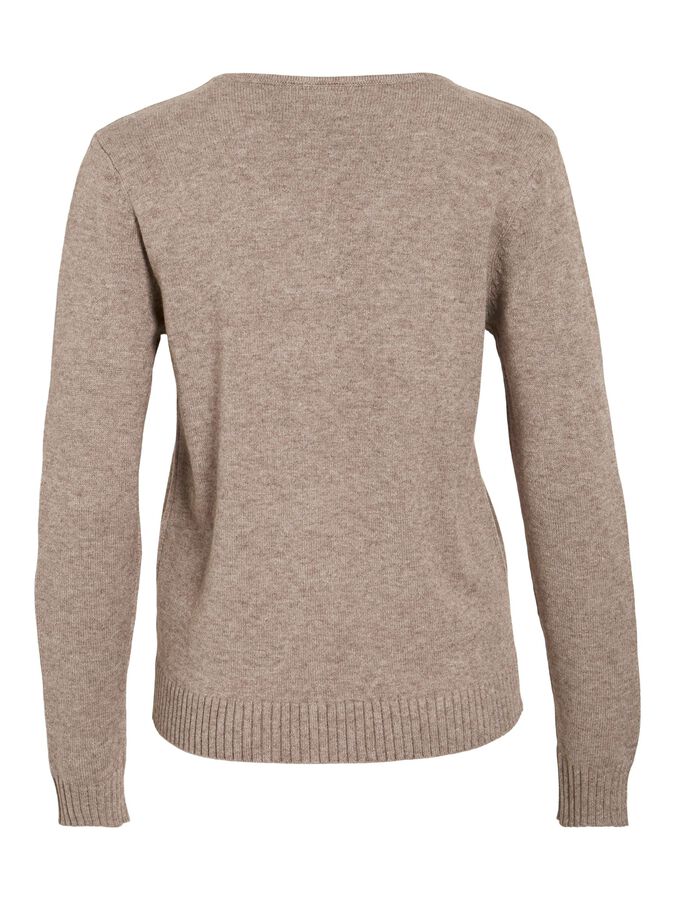 Vila Viril V-Neck Beige