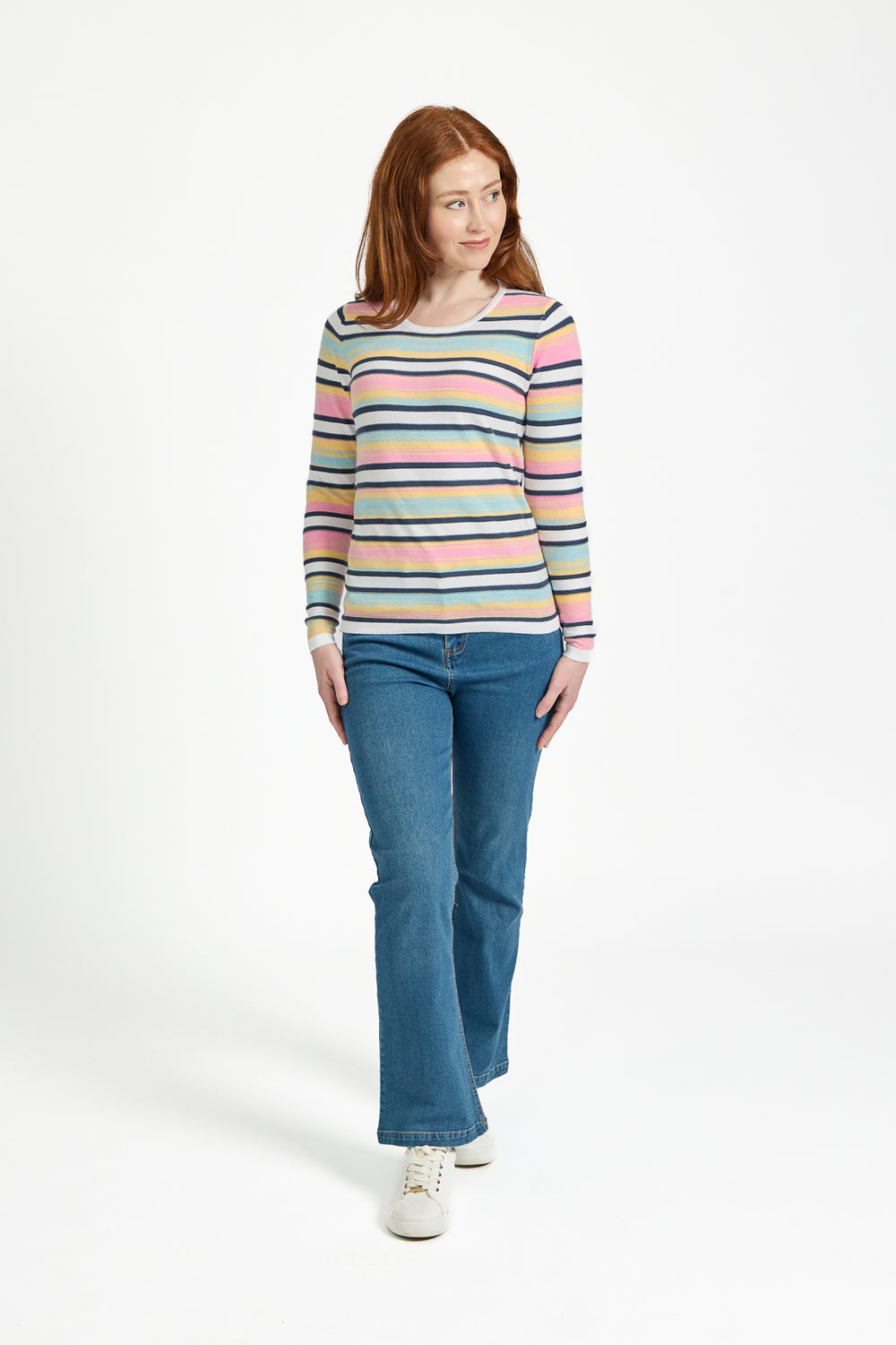 Mudflower Stripe Knit Su-26mf-202