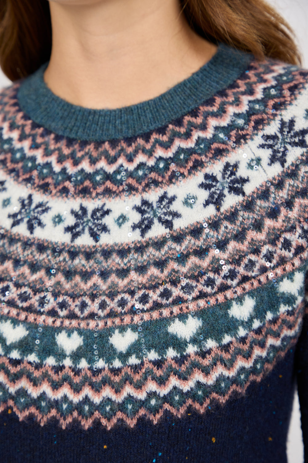 Mudflower Fairisle Knit Su-26fm-361