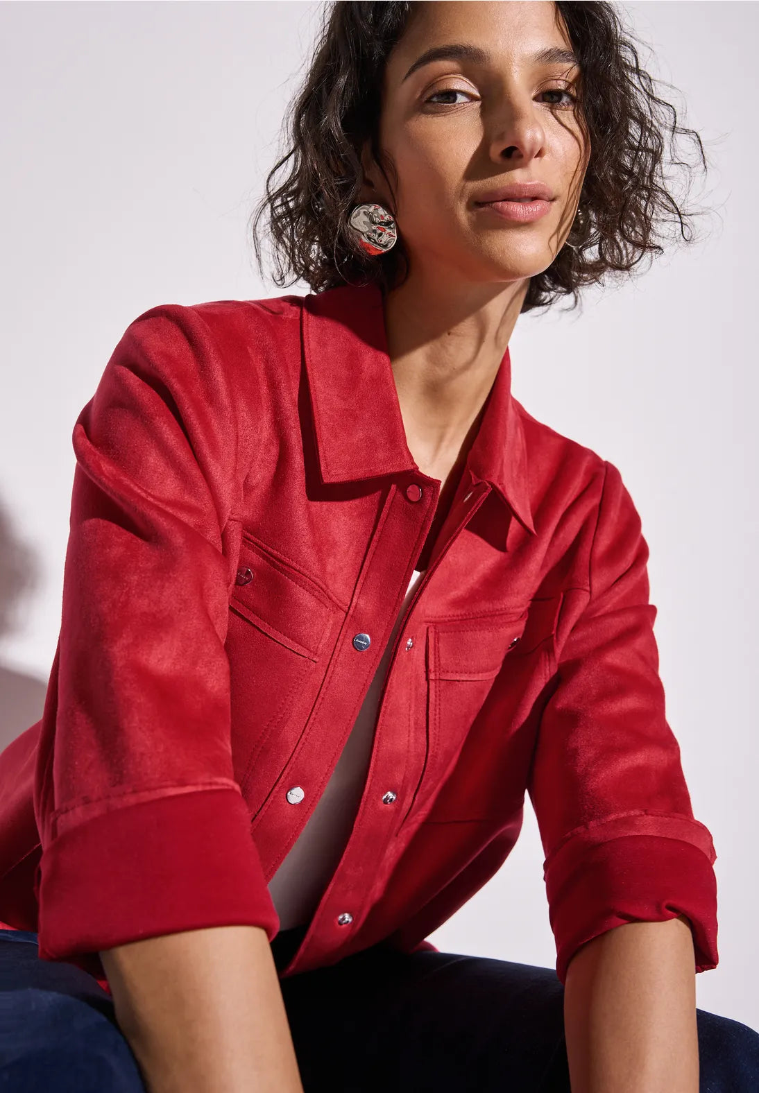 Street One Velour Jacket
