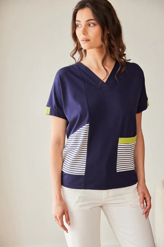 Peruzzi Stripe Top S26142