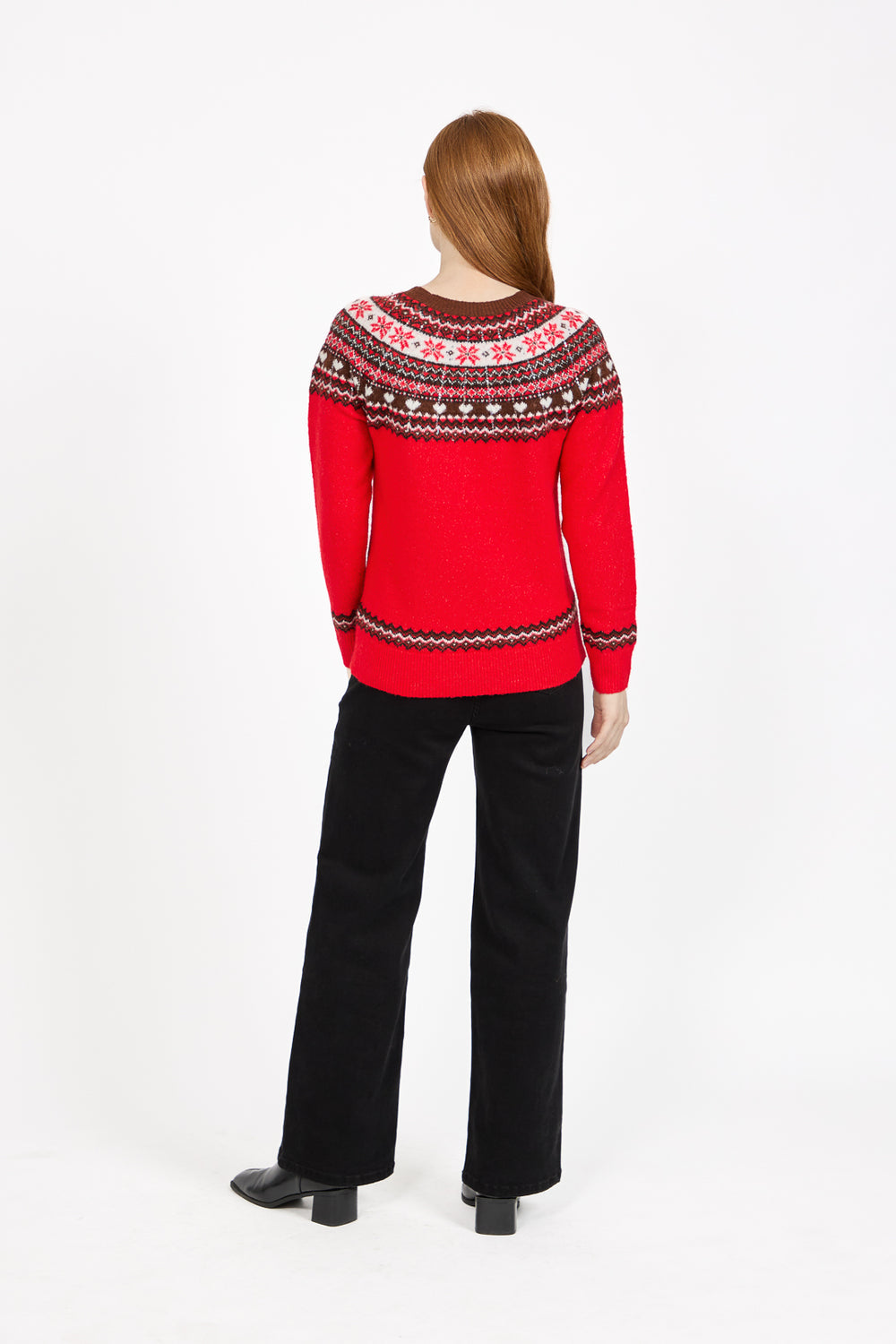 Mudflower Fairisle Knit Su-26fm-361