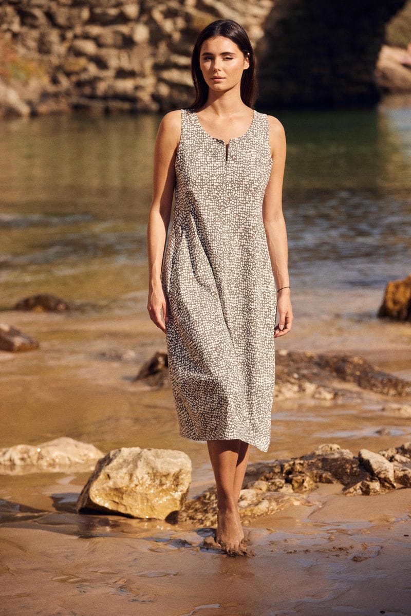 PERUZZI PRINT TECH DRESS