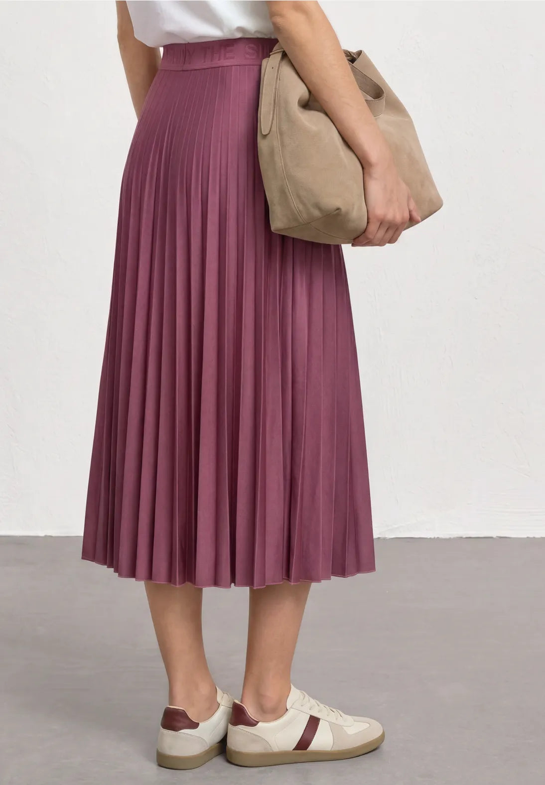 Street One Plissé Skirt (2 Colours) 362010