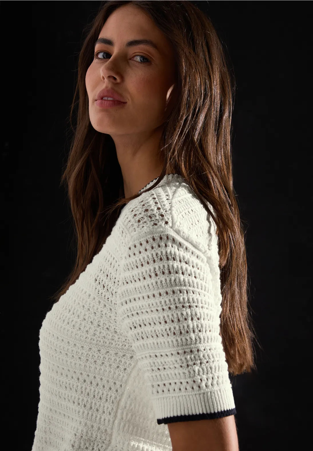Street One Pointelle Sweater