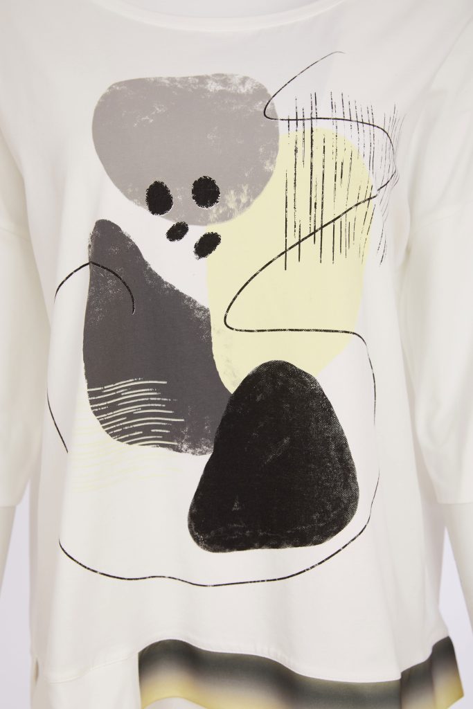 Naya Contrast Hem Top Nas26124