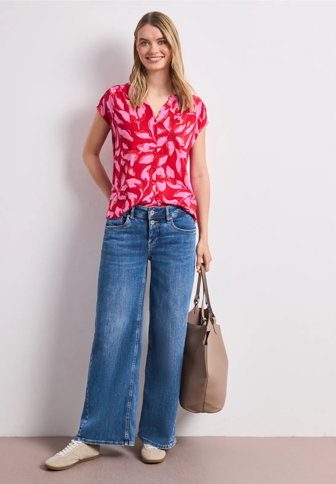 Street One Button Top 325315
