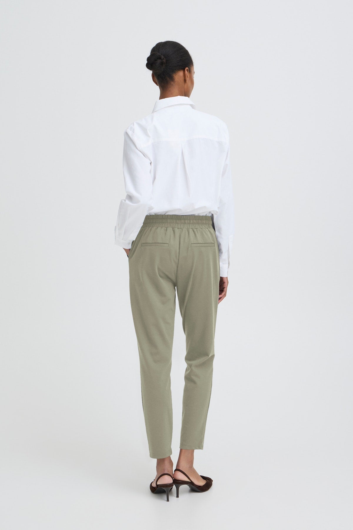 BY RIZETTA CROP TROUSERS