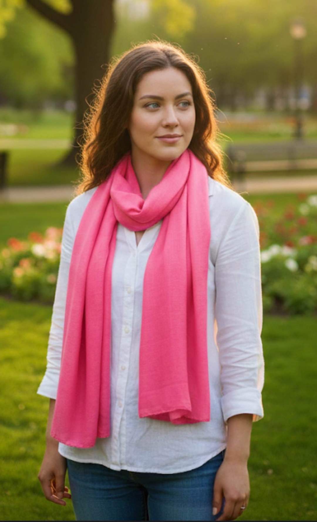 Plain Scarf F1600