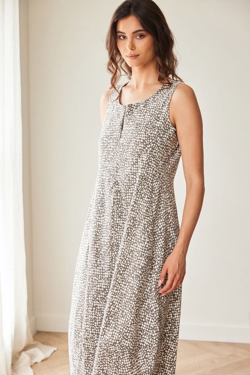 PERUZZI PRINT TECH DRESS