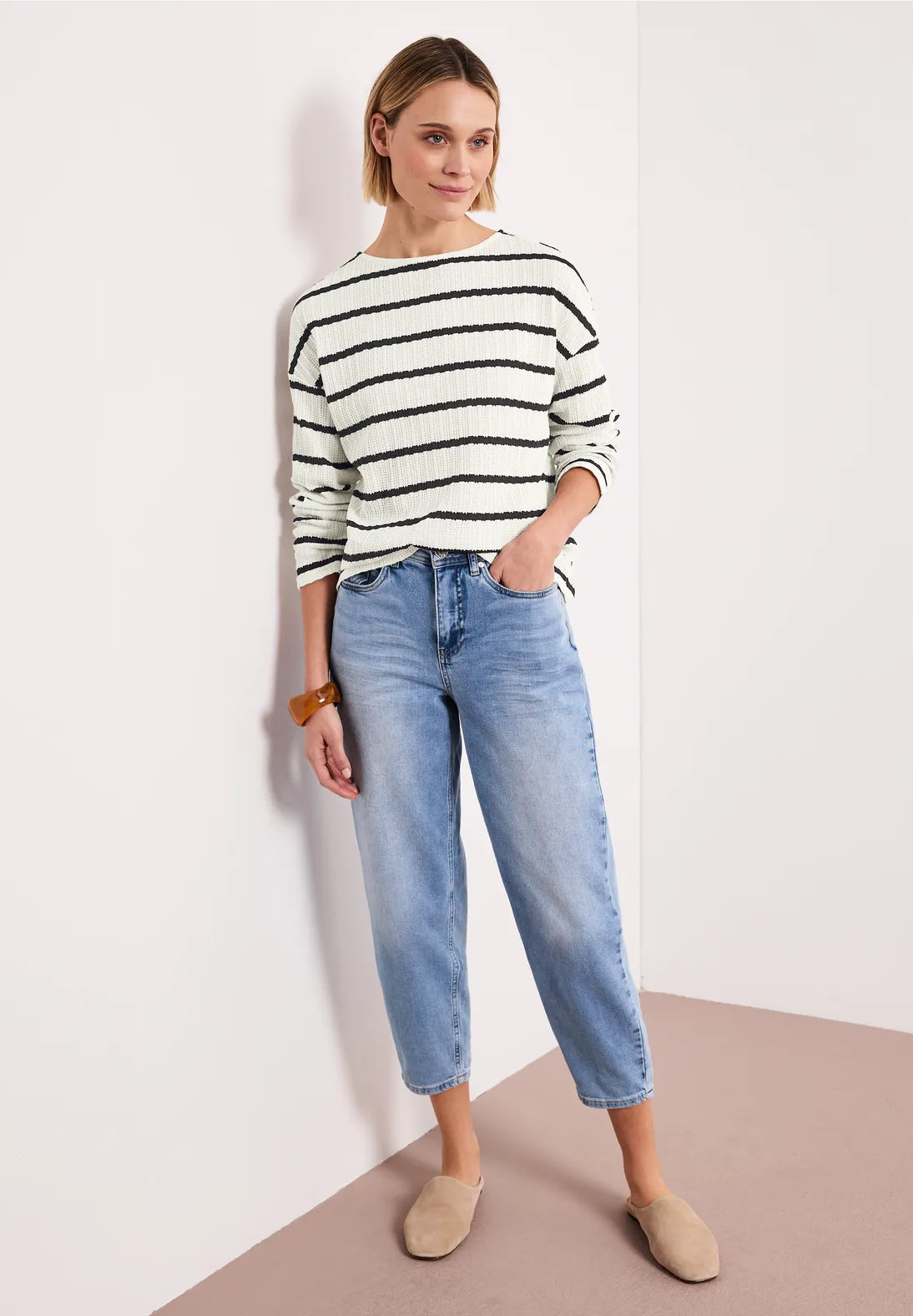 Street One Stripe Top 324785