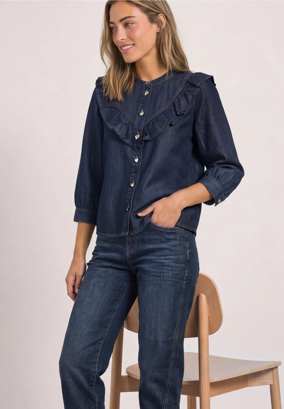 Street One Denim Blouse 346948
