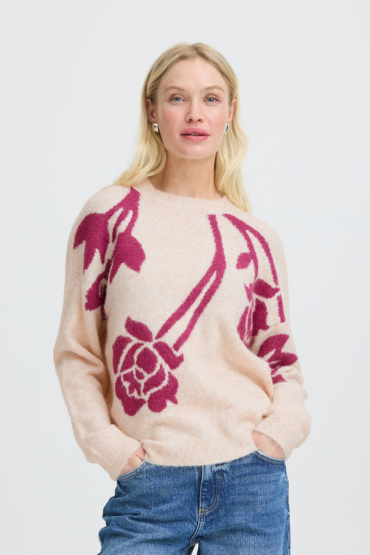 BY Omea Flower Knit 20819172
