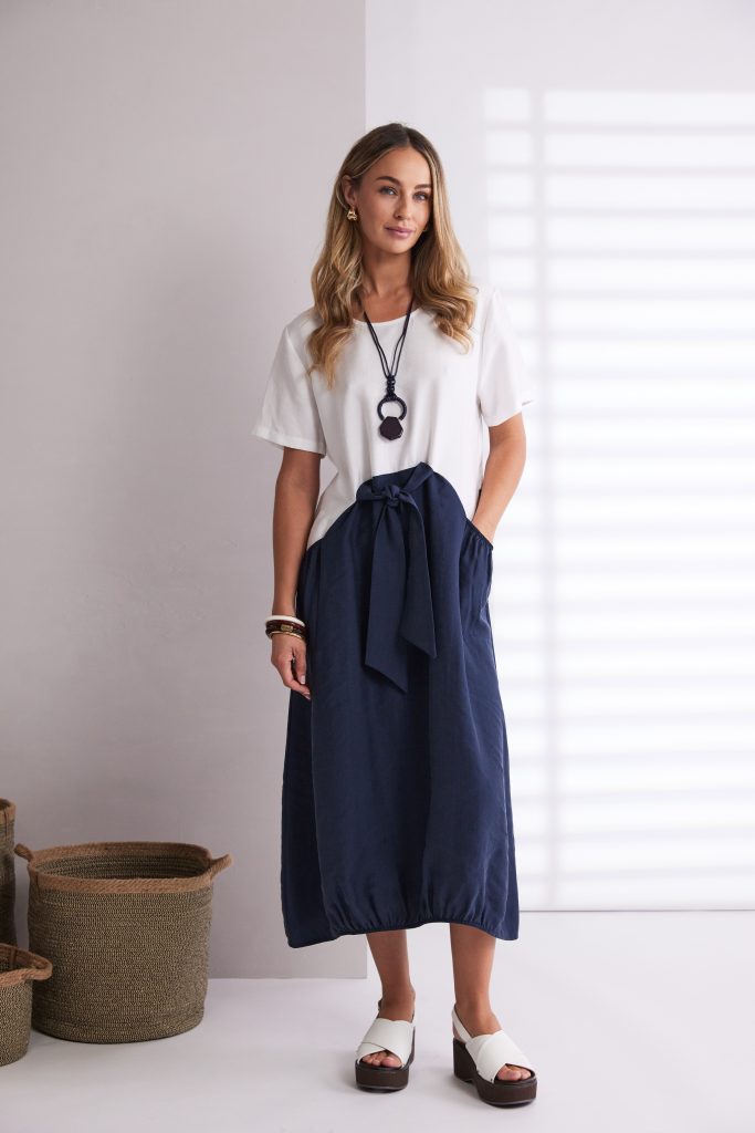 Naya Dress Belt Detail NPA26127