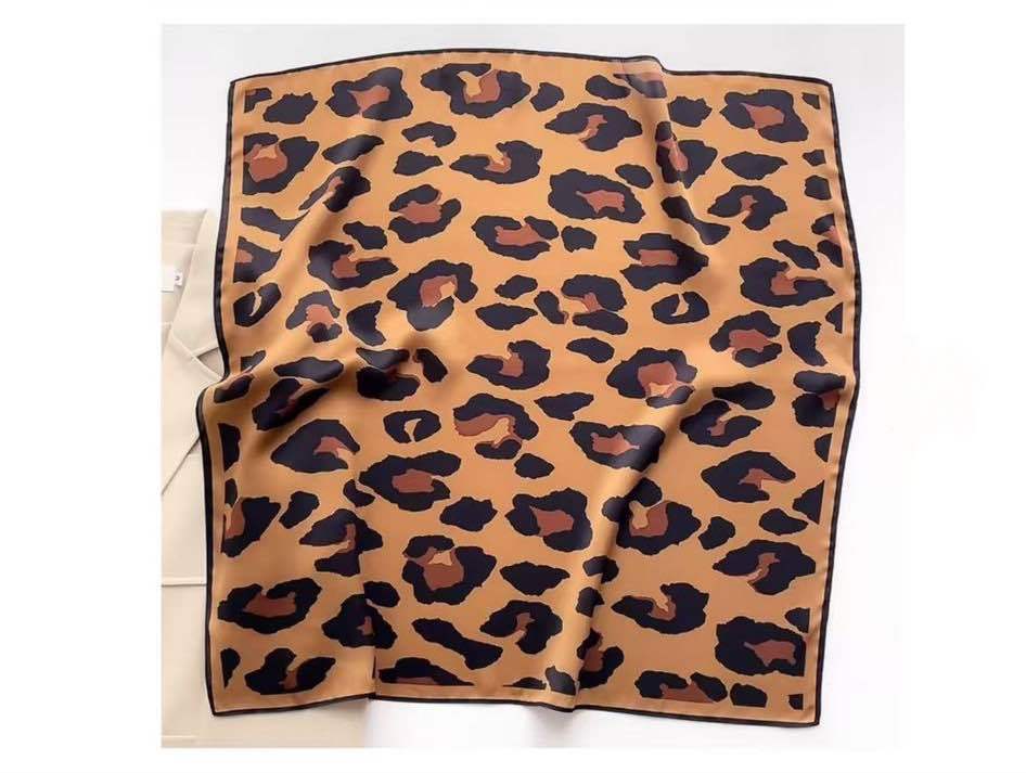 Leopard Print Scarf F3502