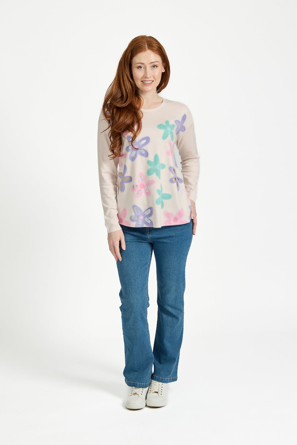 Mudflower Floral Knit Su-26mf-201