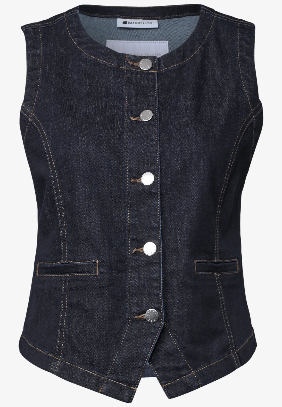 Street One Denim Vest 220335