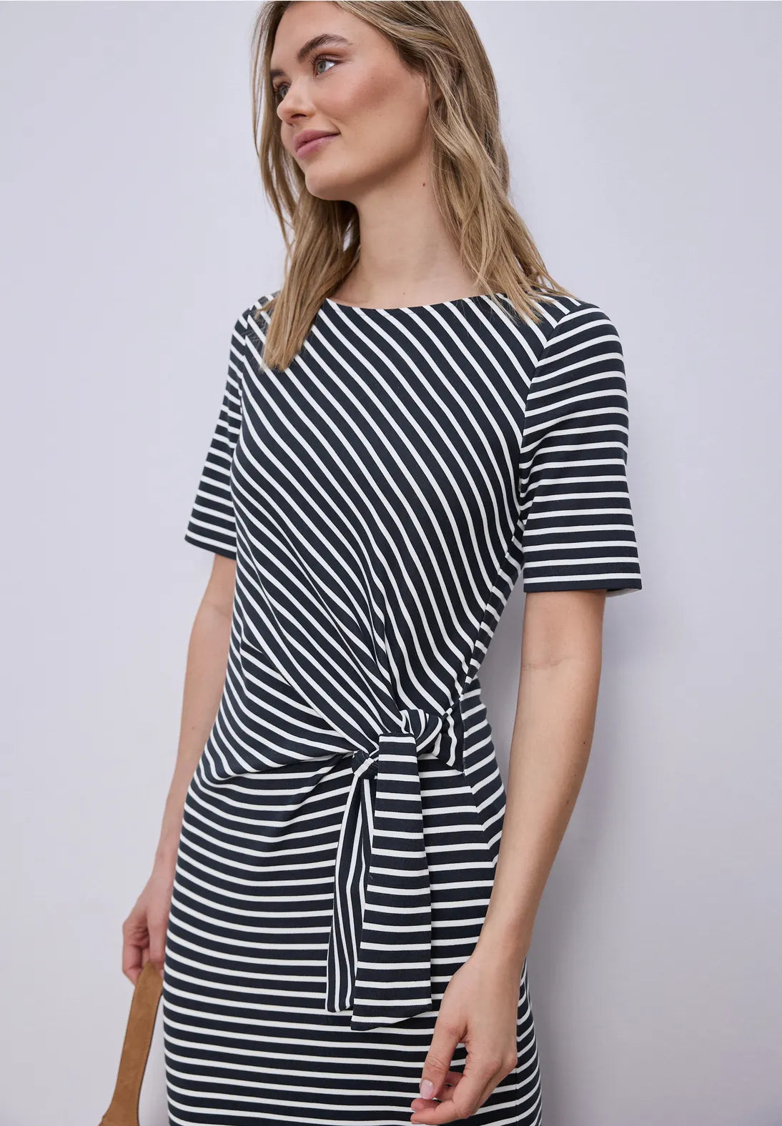 Street One Knot Jersey Dress