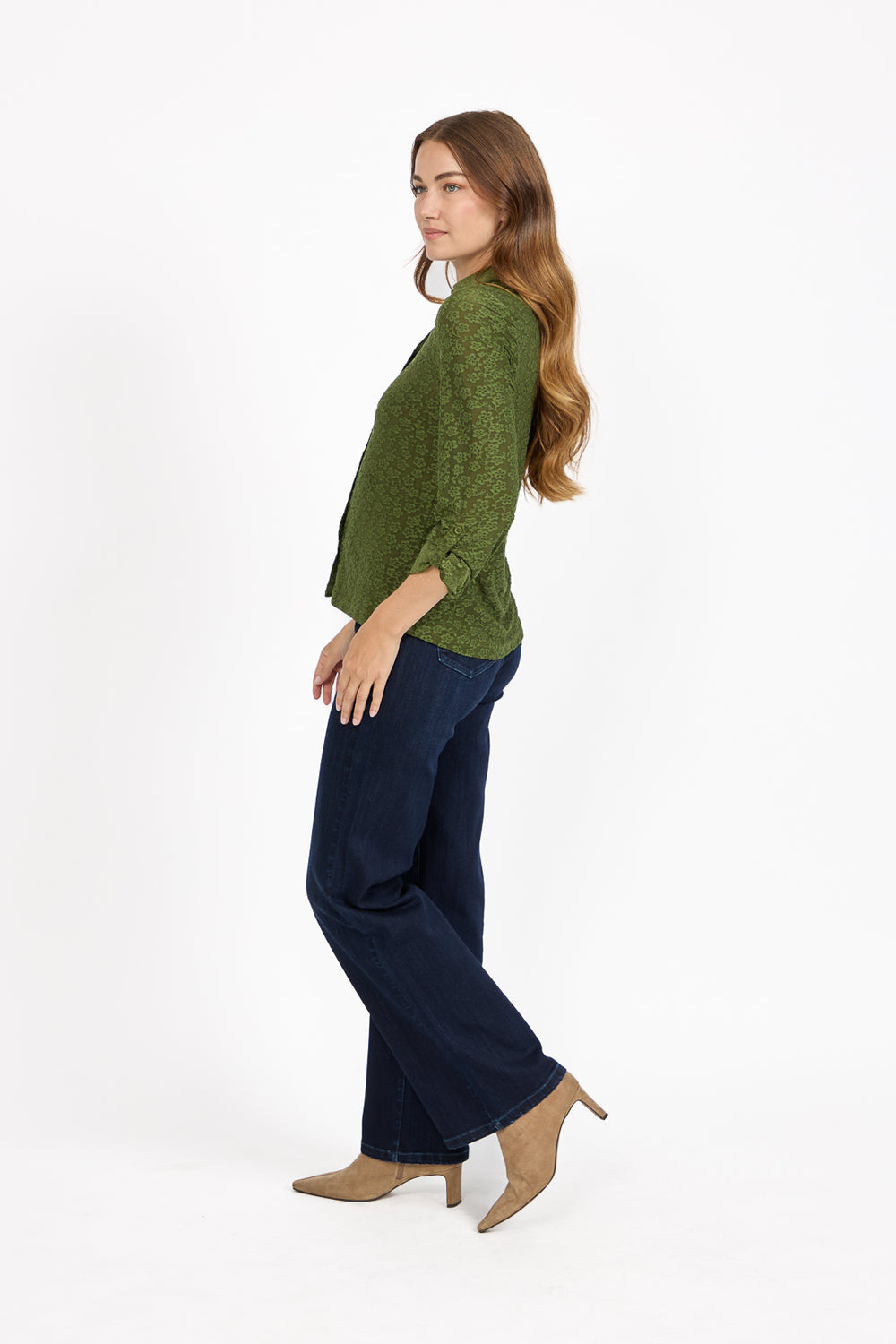 Mudflower Lace Blouse (2 Cols) Su-26mf-348