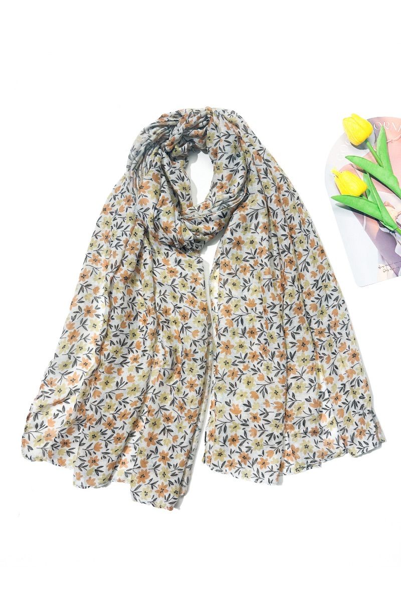 Floral Scarf F3049
