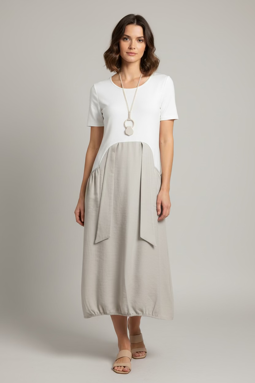 Naya Dress Belt Detail NPA26127