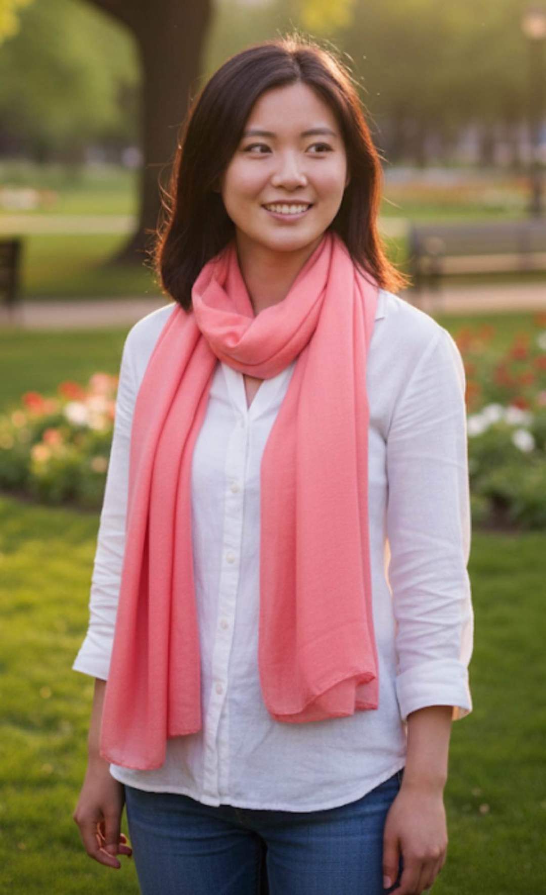 Plain Scarf F1600